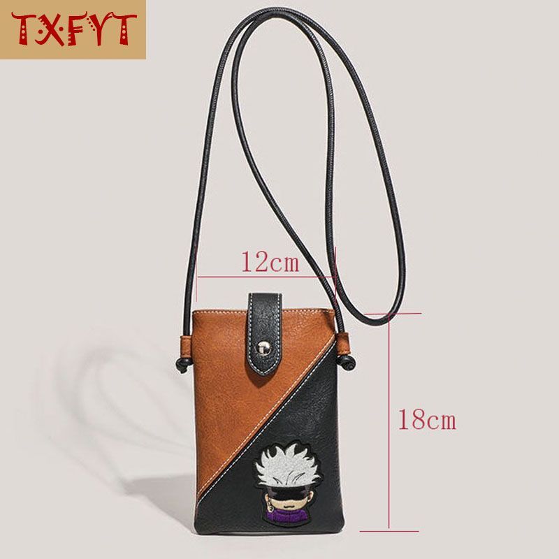 Travel Accessories Bag - Jujutsu Kaisen Gojo Satoru PU-Handytasche, Mini-Handytasche,