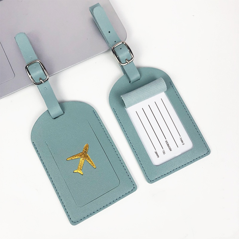 Qantas Travel Accessories - PU-Leder Fashion Candy Dopamin Farbschema Stempeln