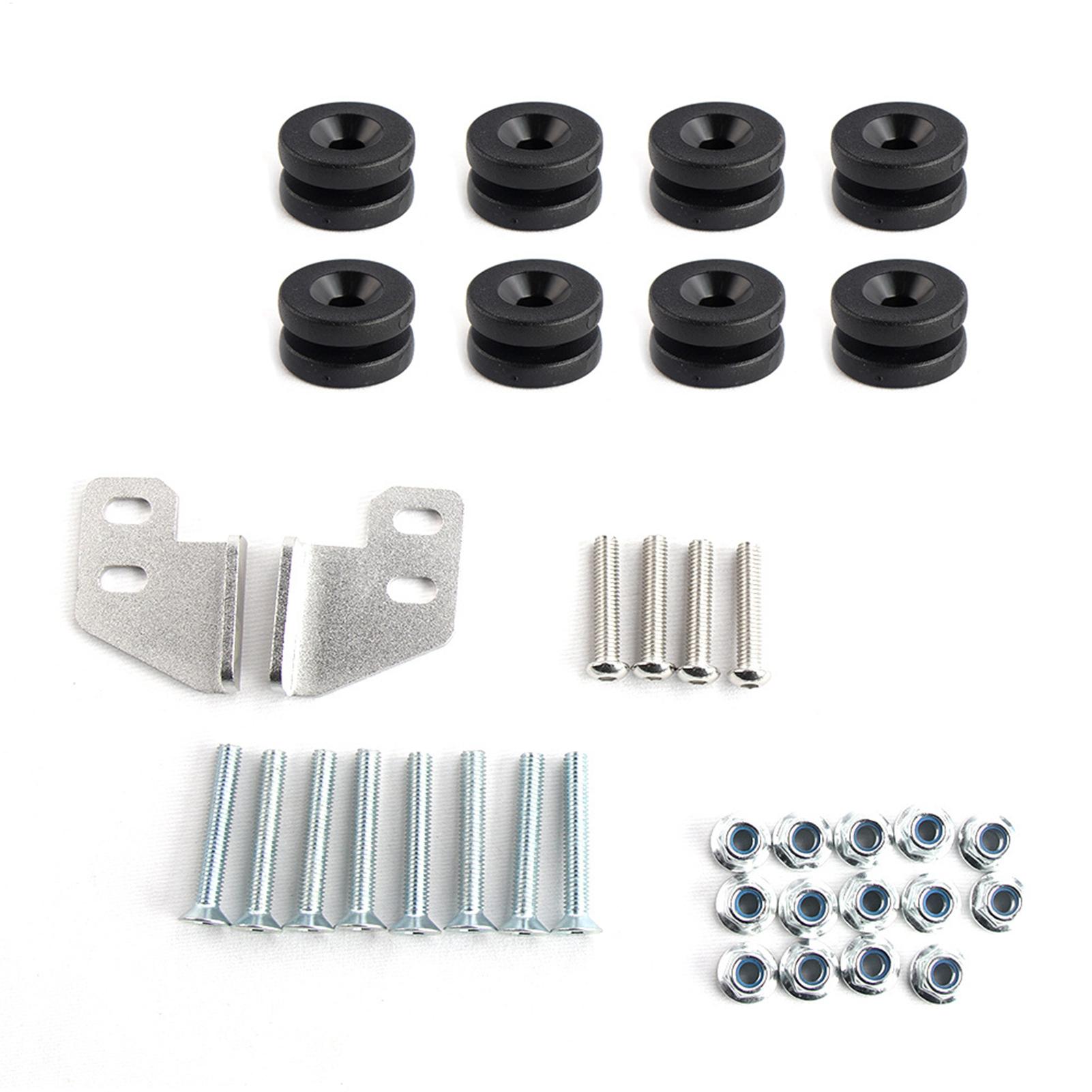 Travel Accessories Kit Bag - Hecktaschen-Montagehalterungskit, tragbares Motorrad-Seitenkoffer-Montageset, Verstärkungs-Installationskit für Seitenkoffer,
