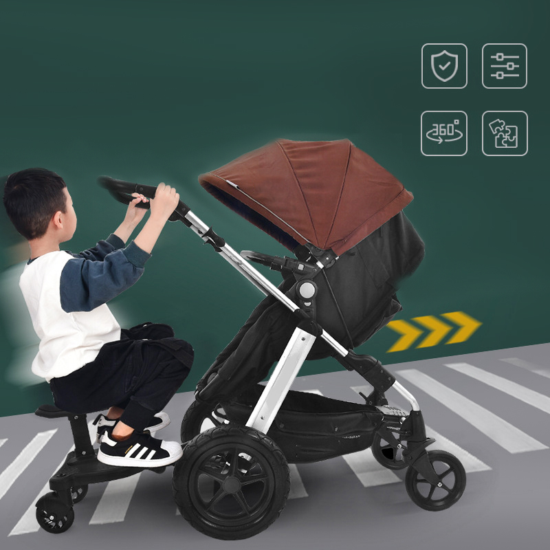 Travel Accessories Manufacturer - Baby-Kinderwagen Zusatzpedal Reisekinderwagen Zubehör Kleiner Anhänger