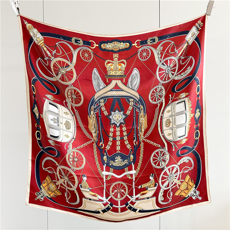 Travel Accessories To Gift - 12MM Weicher Seidenschal für Damen, 90CM