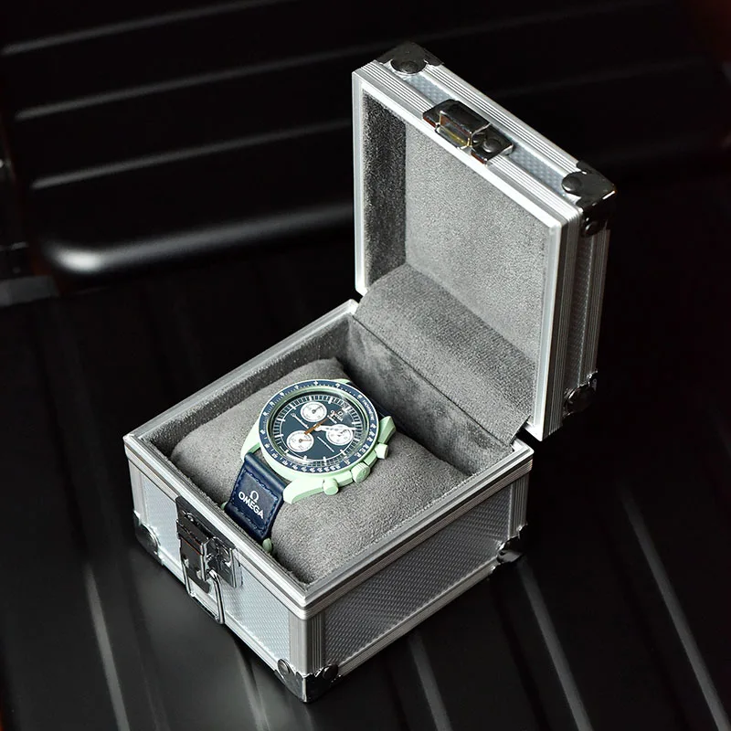 Travel Accessories To Gift - Tragbare Aluminium Uhren boxen mechanische Uhr