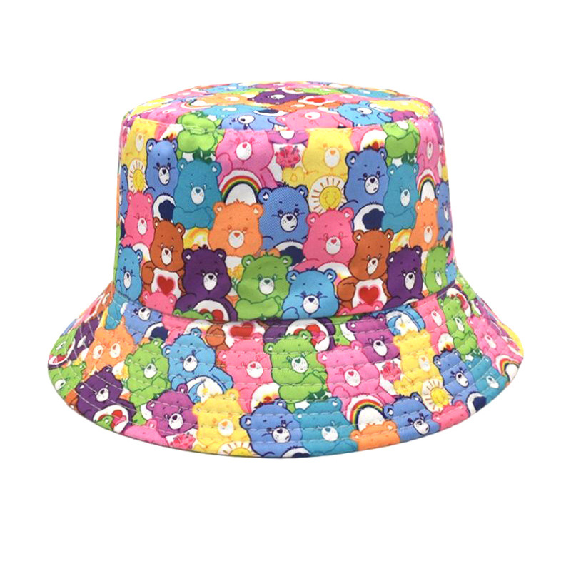 Travel Accessories Store - Neuer Niedlicher Cartoon Care Bears Fischerhut