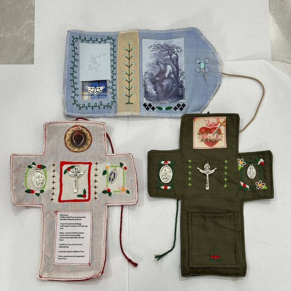 Travel Accessories To Sew - Kreuz in der Tasche enthalten, handgefertigtes