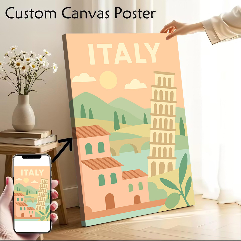 Italien Reise Leinwand Wandkun – Travel Accessories Italy Bewertung und Preis