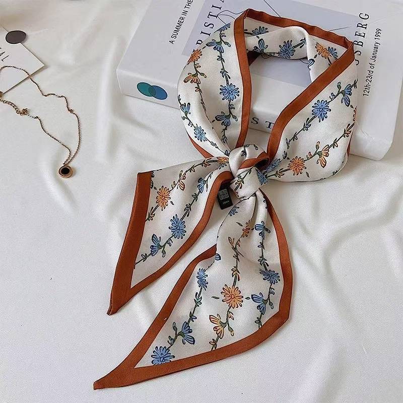 Vintage Blumen-Seidenschal-Ban – Travel Accessories Neck Bewertung und Preis