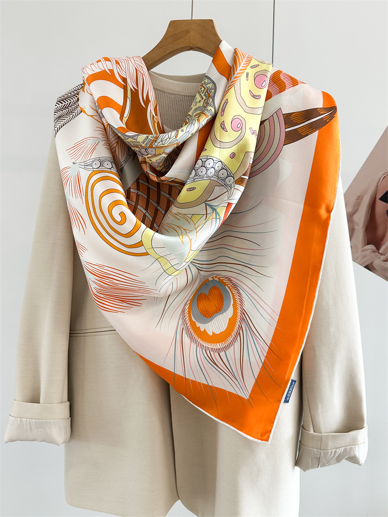 Designer Seidenschal Damen Frü – Travel Accessories Neck Bewertung und Preis