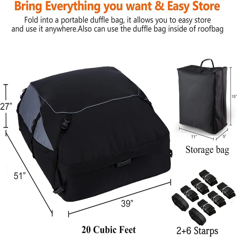 Auto-Dachgepäckträgertasche, w – Travel Accessories Organiser Bewertung und Preis
