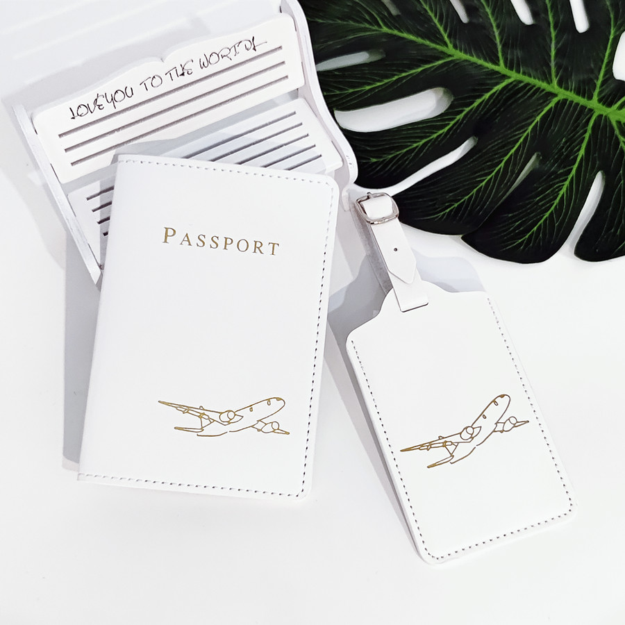 2 Stück/Set Flugzeug-Passhülle – Qantas Travel Accessories Bewertung und Preis