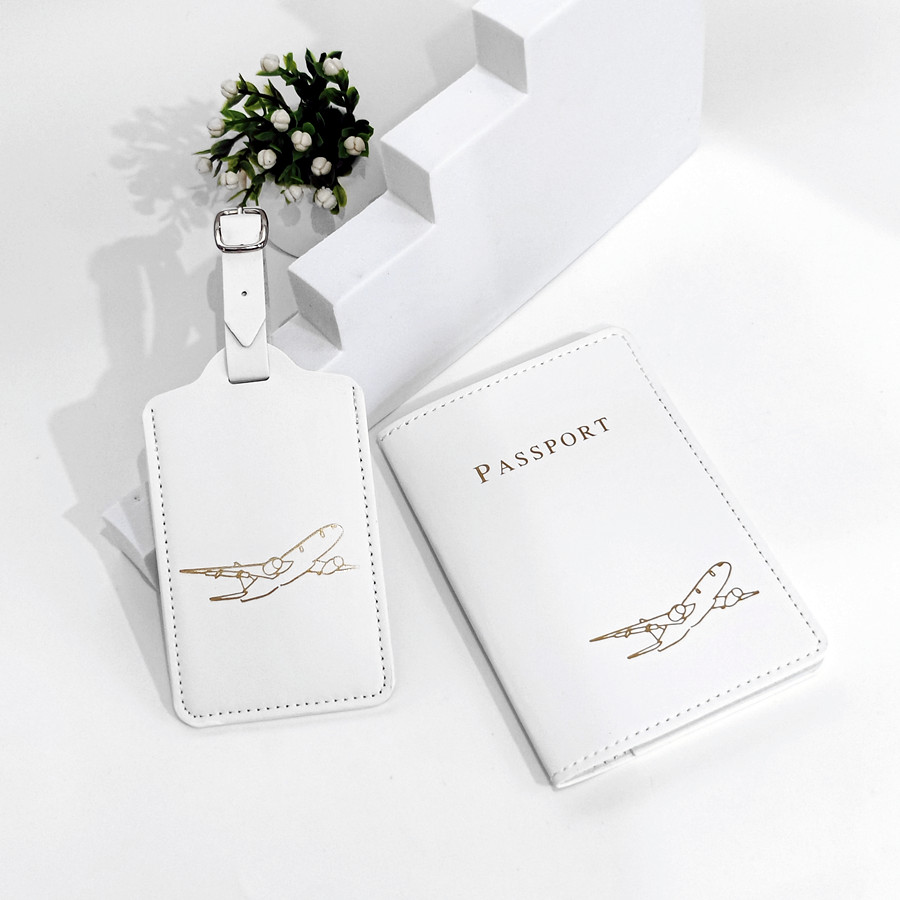 2 Stück/Set Flugzeug-Passhülle – Qantas Travel Accessories Bewertung und Preis