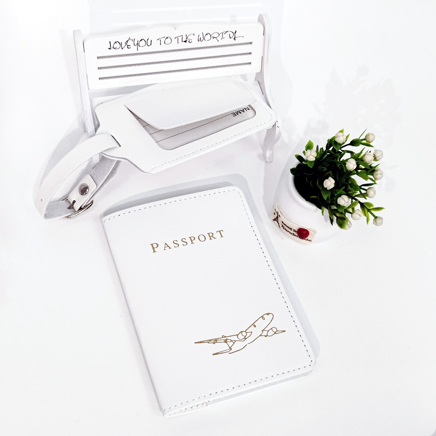 2 Stück/Set Flugzeug-Passhülle – Qantas Travel Accessories Bewertung und Preis