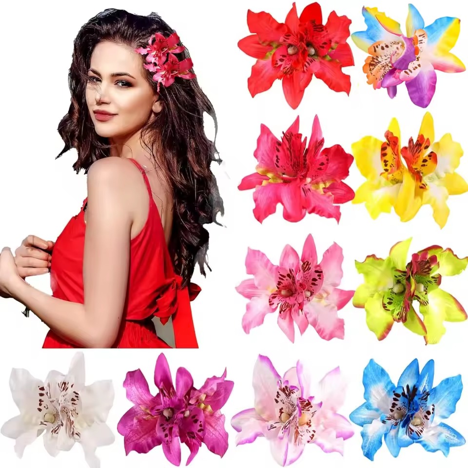 2 Stück Hawaii-Orchideen-Blume – Travel Accessories Hawaii Bewertung und Preis