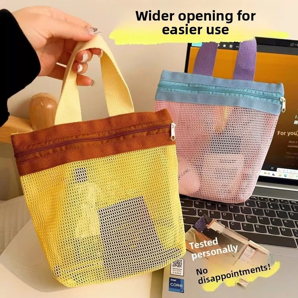 Neue Dopamin-Mesh-Kosmetiktasc – Travel Accessories Bag Bewertung und Preis