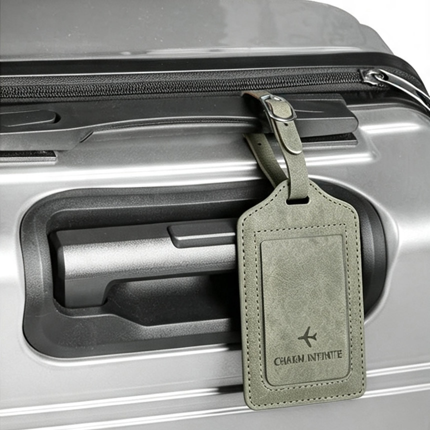 PU-Leder Flugzeug-Logo Gepäcka – Qantas Travel Accessories Bewertung und Preis