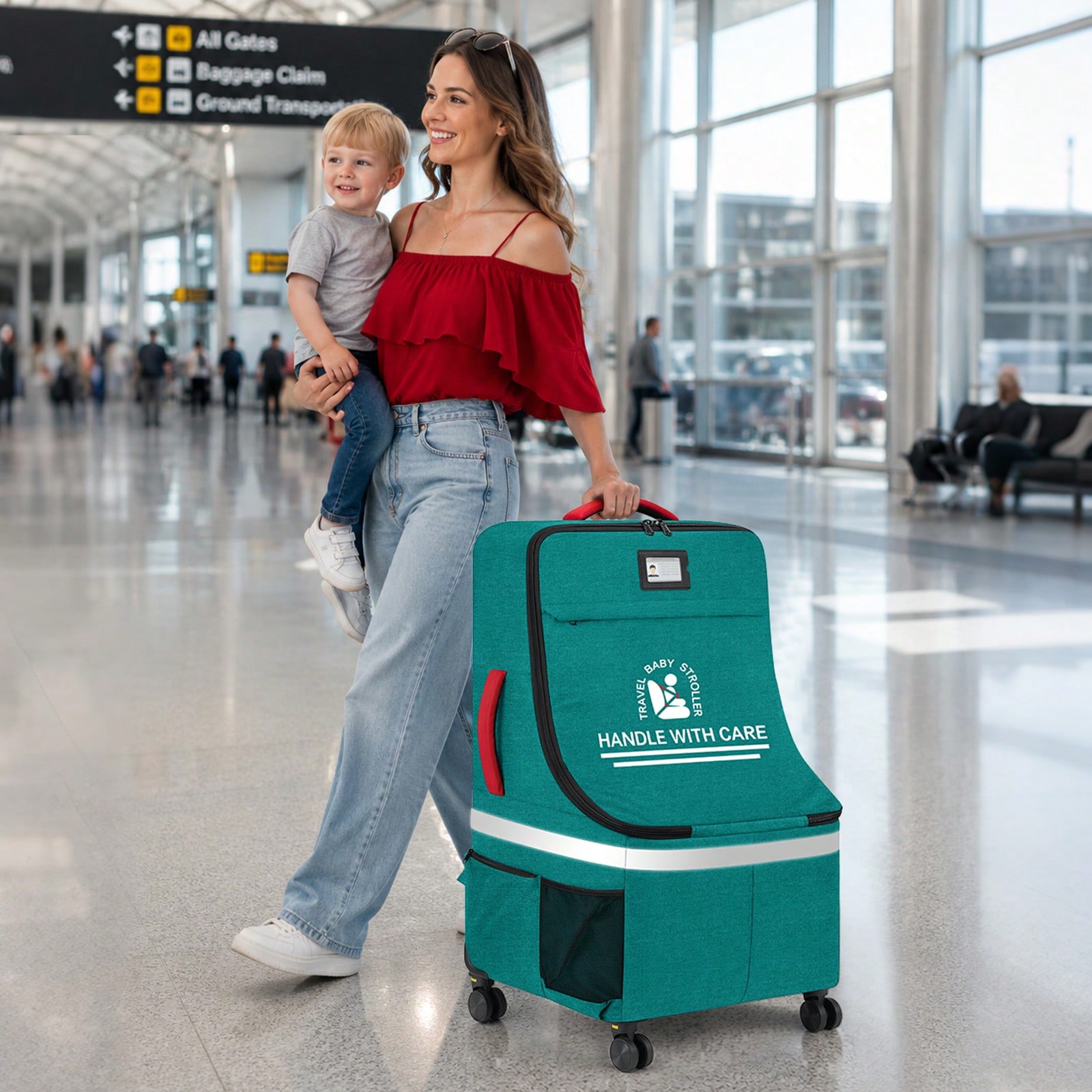 Gepolsterte Autositz-Reisetasc – Car Seat Travel Bag Bewertung und Preis