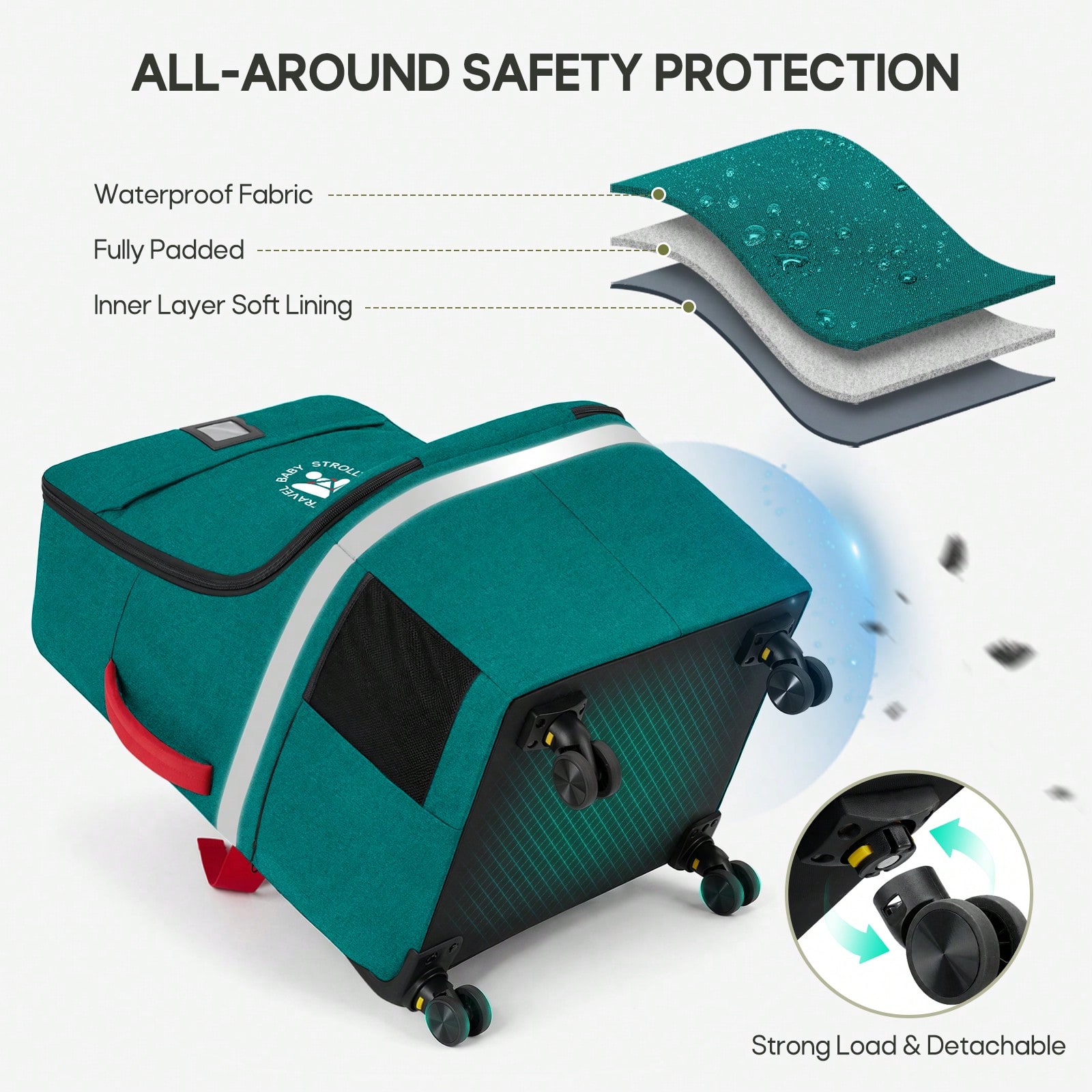 Gepolsterte Autositz-Reisetasc – Car Seat Travel Bag Bewertung und Preis