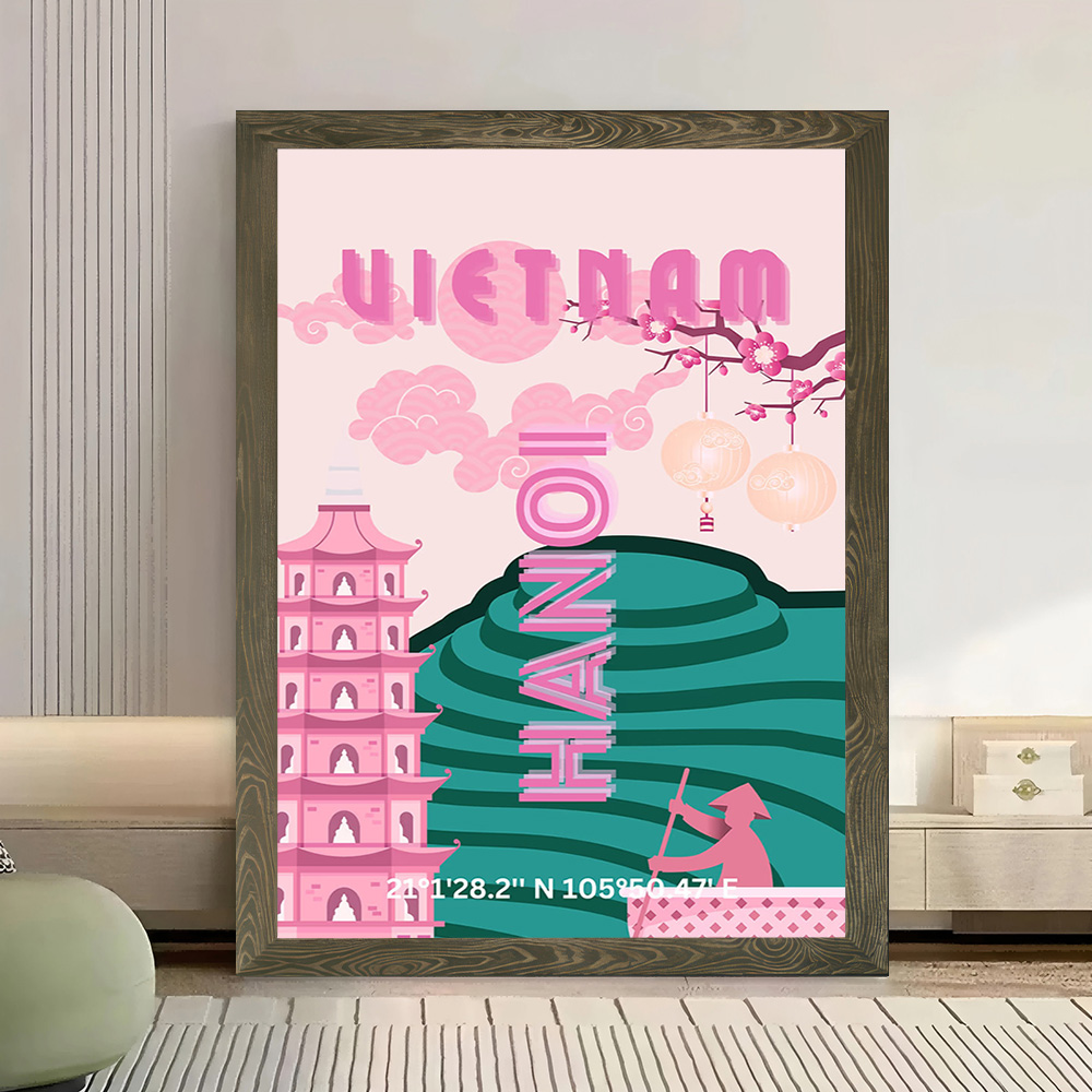 Vietnam Hanoi Reise-Leinwand-W – Travel Accessories Vietnam Bewertung und Preis