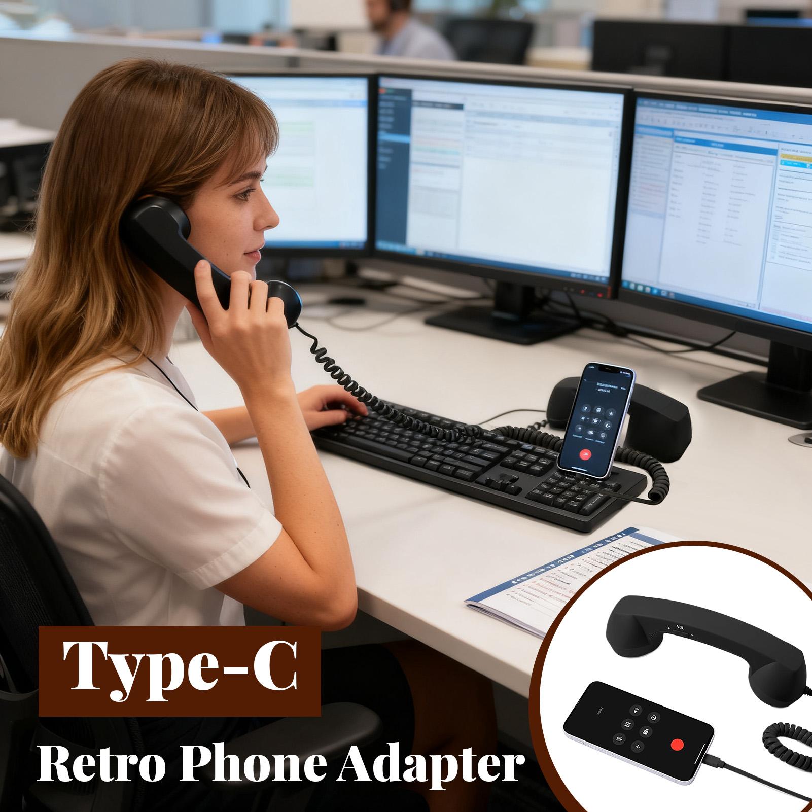 Typ-C Retro-Telefonadapter, Fe – Travel Accessories To Gift Bewertung und Preis