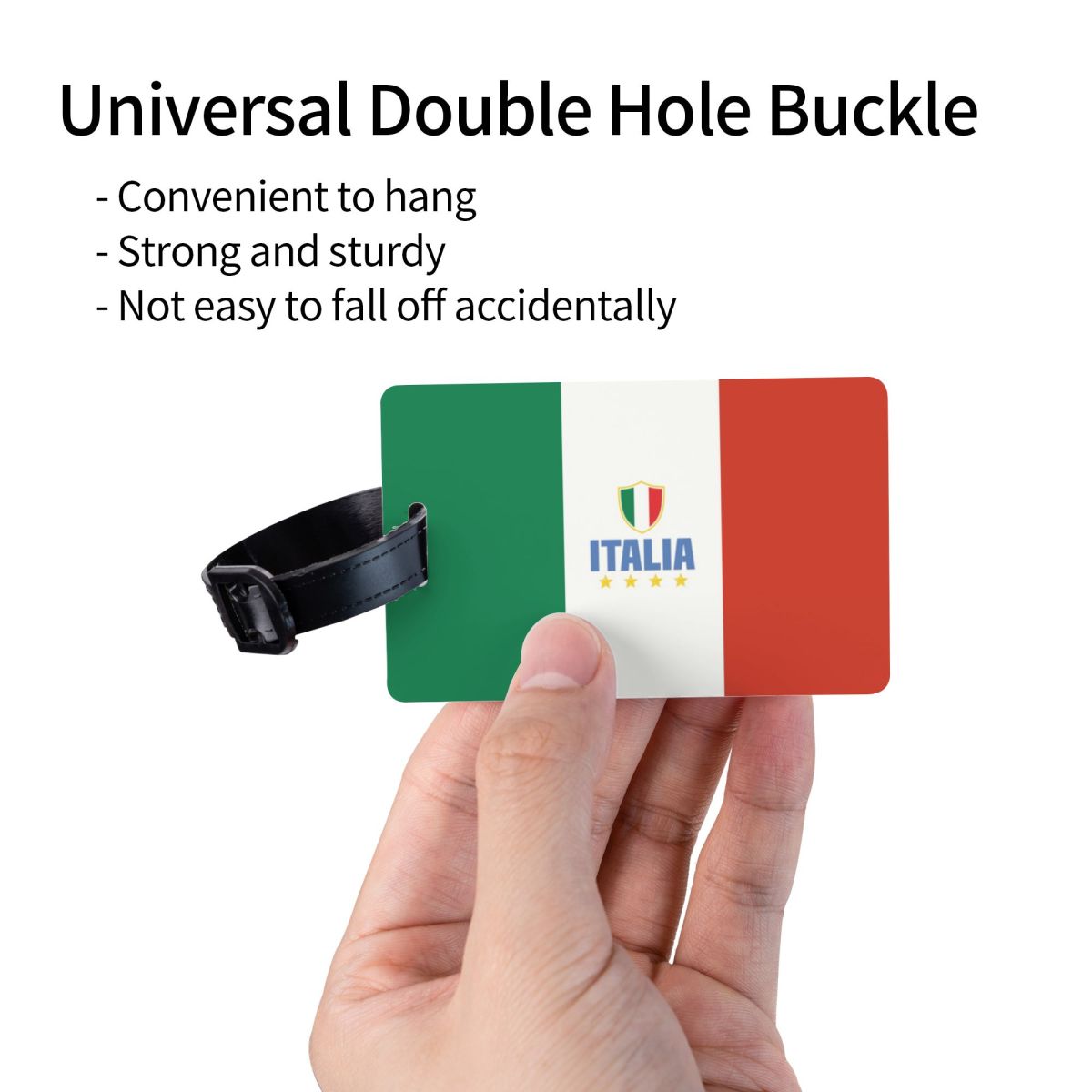 Flagge von Italien Gepäck anhä – Travel Accessories Italy Bewertung und Preis