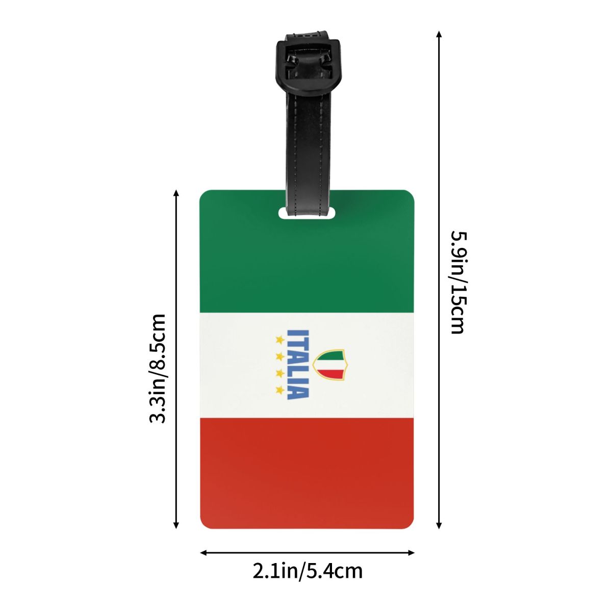 Flagge von Italien Gepäck anhä – Travel Accessories Italy Bewertung und Preis
